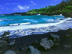 Black Beach, Maui, Hawaii